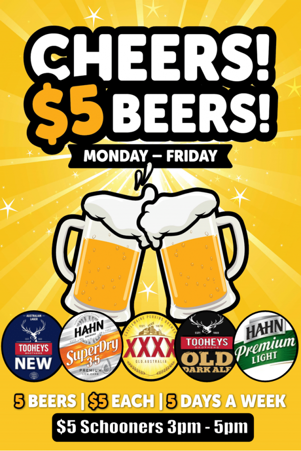 $5 Beers