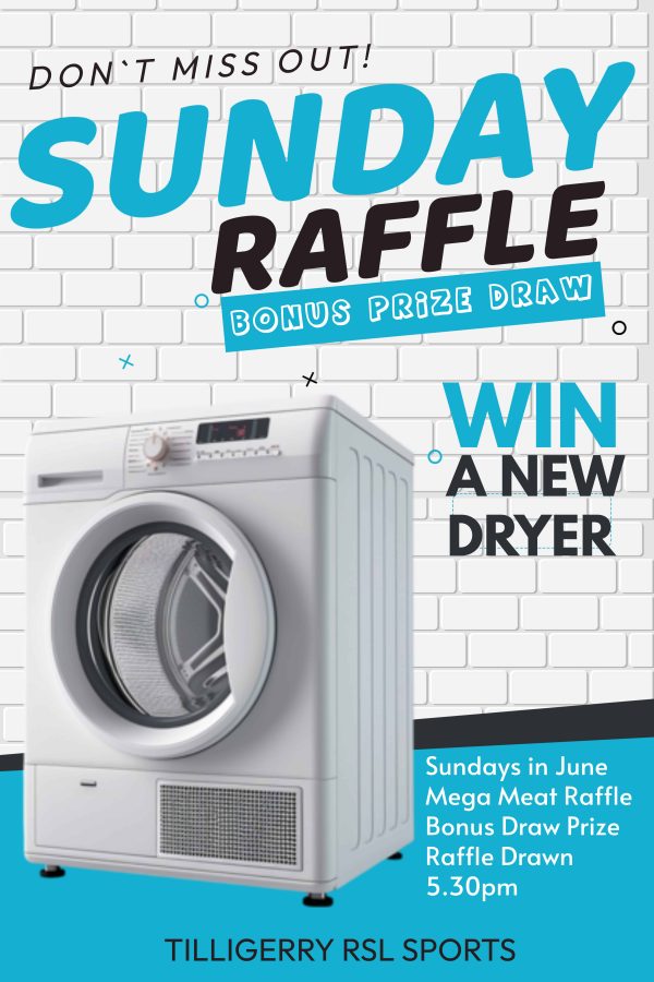 DRYER RAFFLE