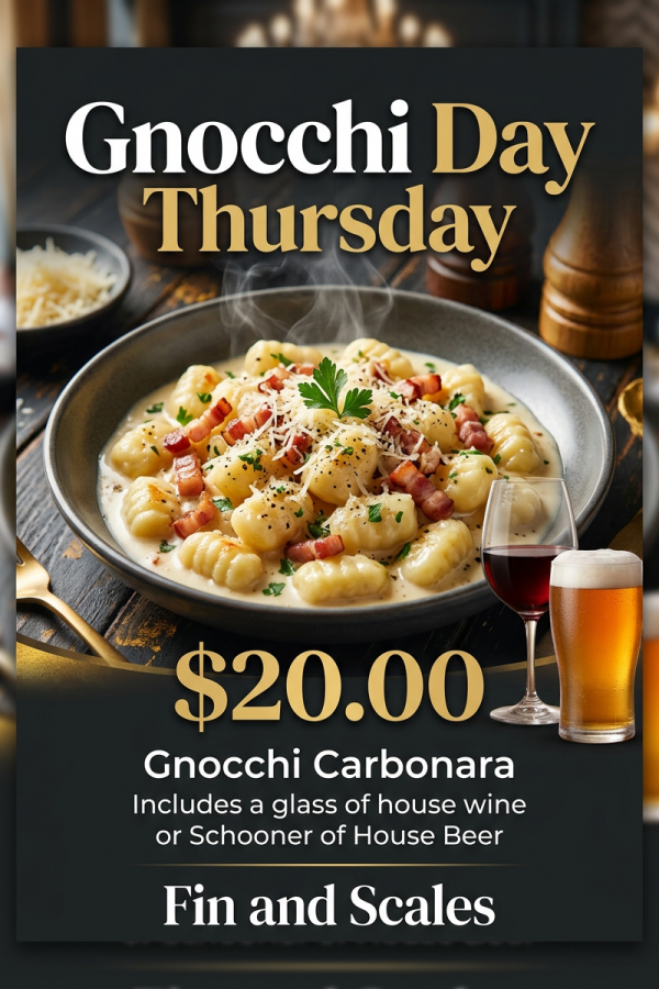 Gnocci Thursday