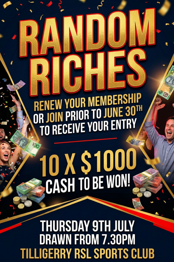 RANDOM RICHES