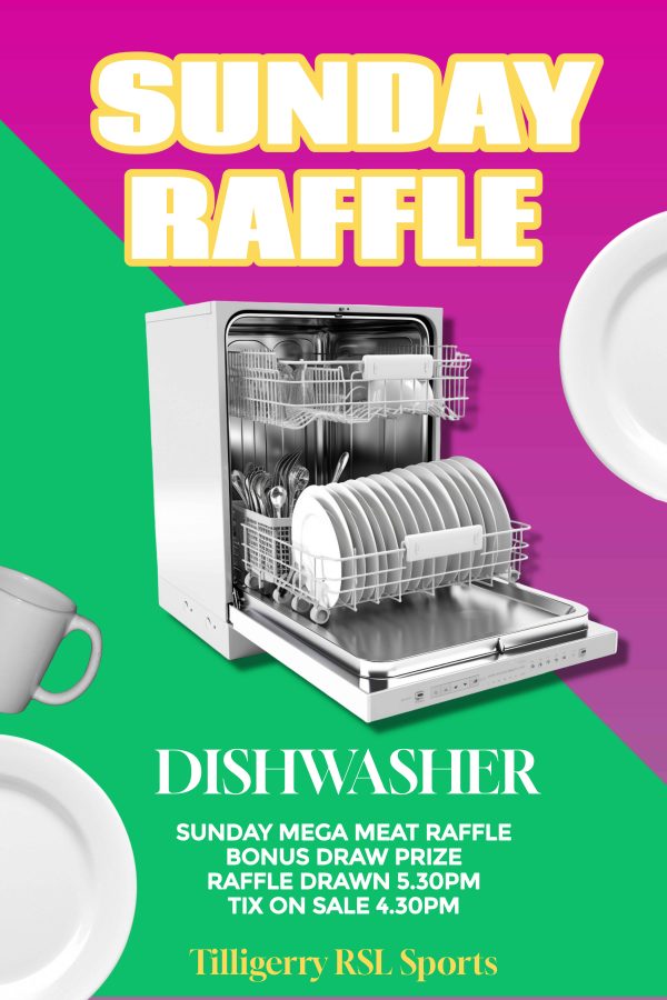 Raffle Dishwasher