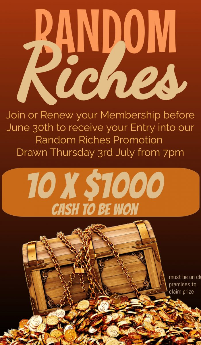 Random Riches