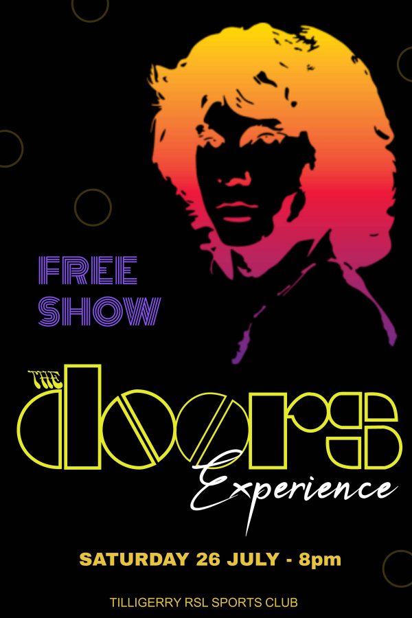 THE DOORS SHOW JULY