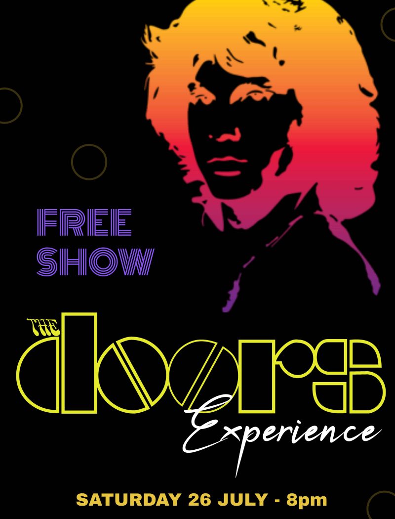 THE DOORS SHOW JULY