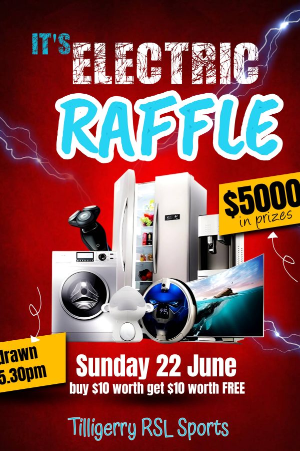 its Electric Raffle