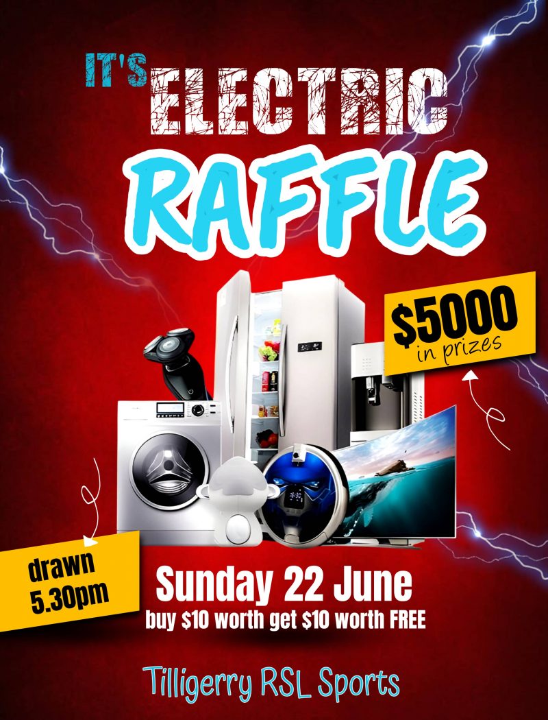 its Electric Raffle